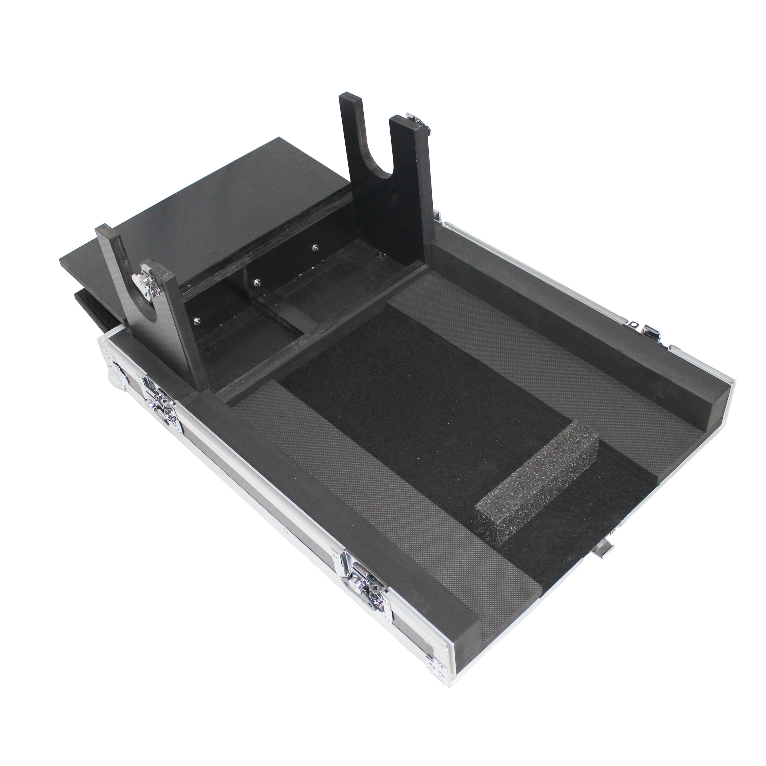 ProX ATA Digital Audio Mixer Flight Case for Yamaha QL1 Mixer CaseConsole with Doghouse compartment and Caster wheels