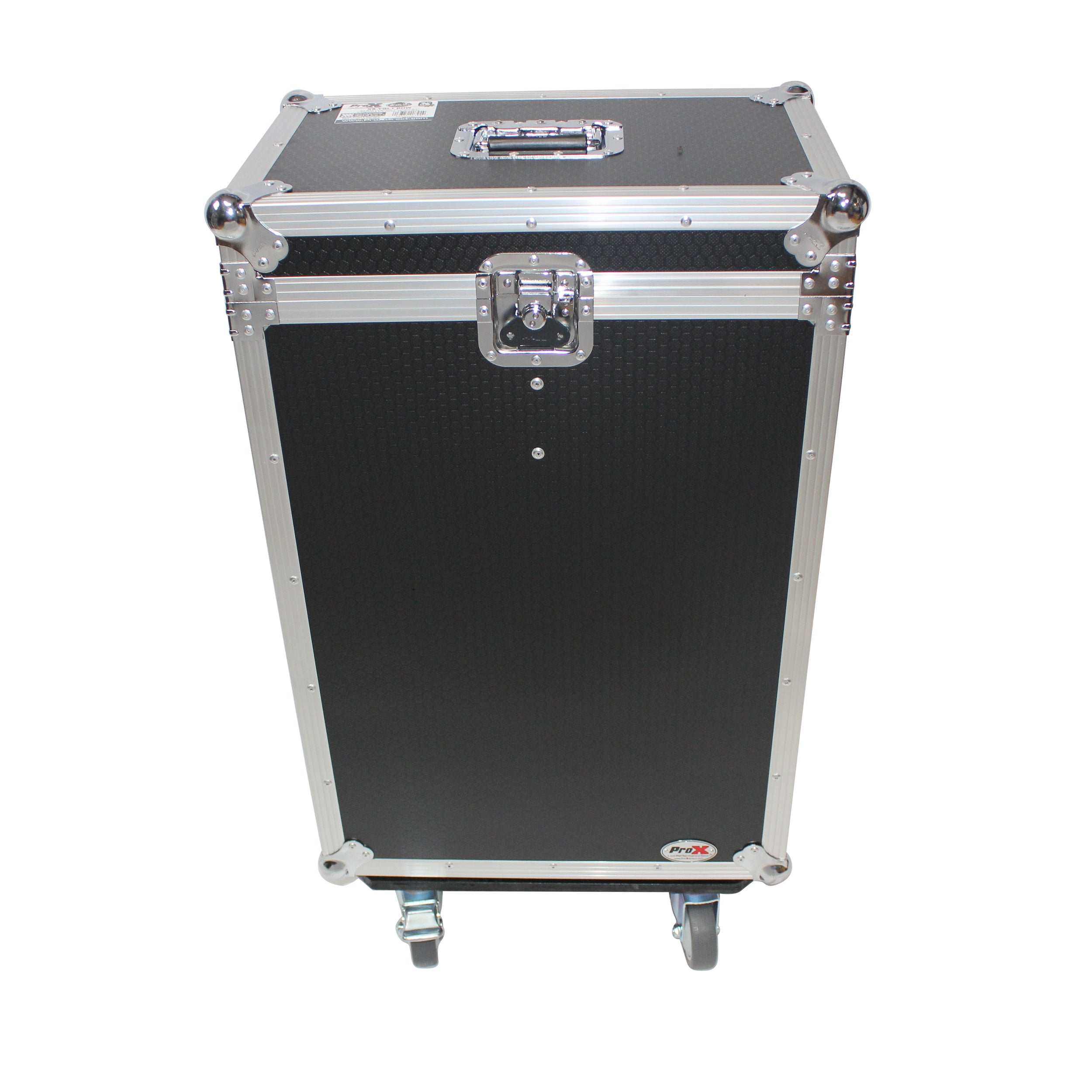 ProX ATA Digital Audio Mixer Flight Case for Yamaha QL1 Mixer CaseConsole with Doghouse compartment and Caster wheels