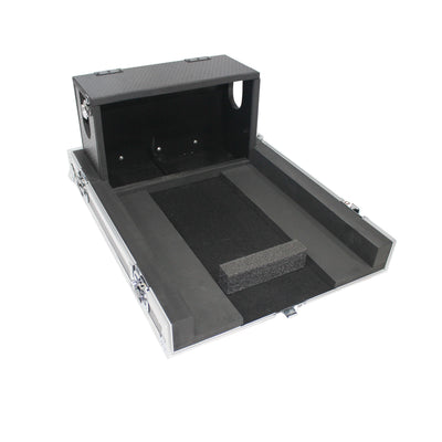 ProX ATA Digital Audio Mixer Flight Case for Yamaha QL1 Mixer CaseConsole with Doghouse compartment and Caster wheels