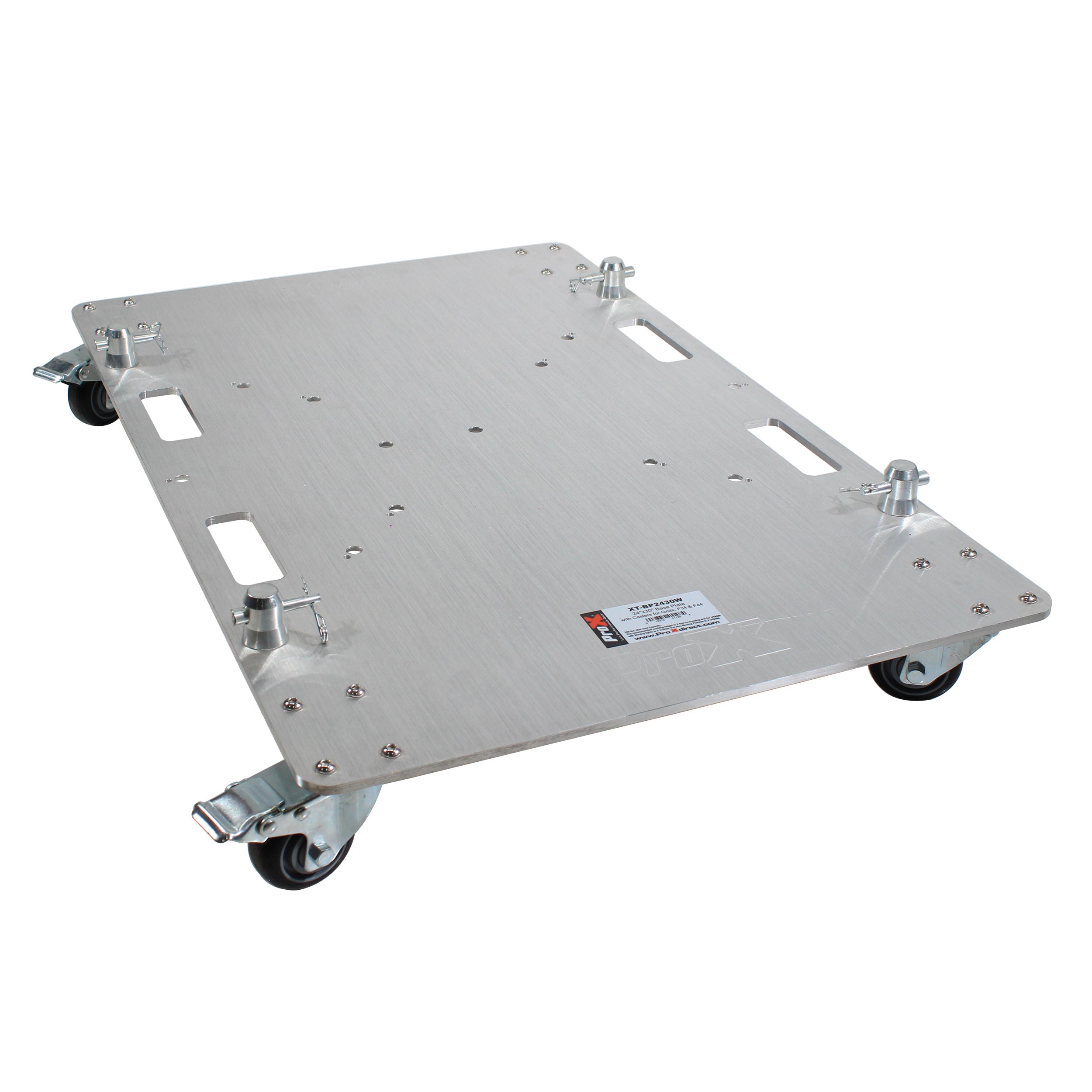 ProX 24 x 30 in. Module Base Plate with Locking Casters for ProX XT-GRU Rapid Grid Modular System