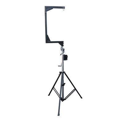 ProX Telescopic C-Shape Support for Small Line Array Speakers Max Load Incl XT-CRANK14FT220 crank stand