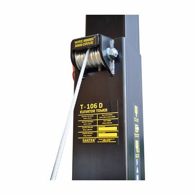 ProX Top Loading Lifting tower - Capacity 496 lbs Max Height 21.06 ft - Made in Spain by Fantek
