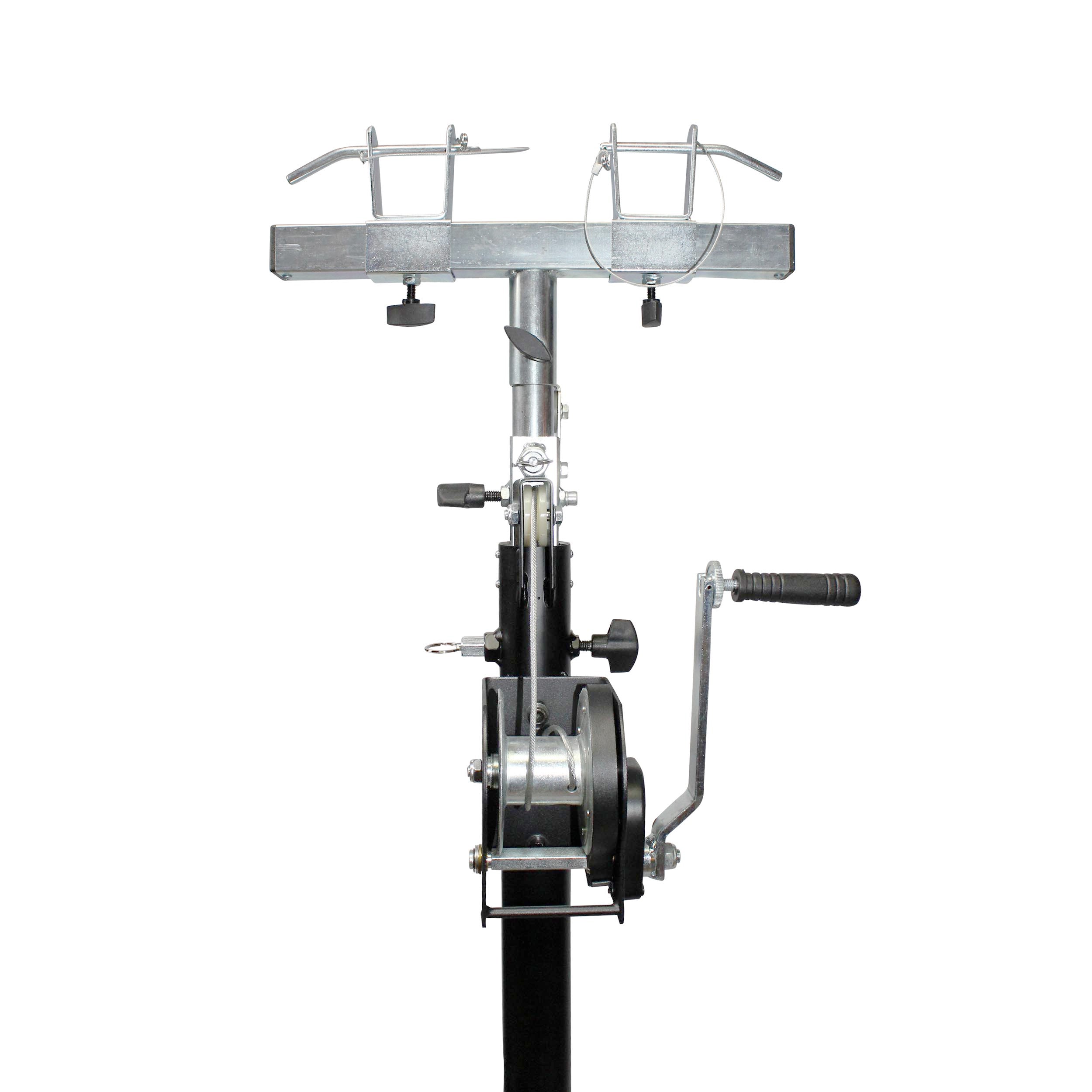 ProX 14 Ft Heavy-duty Lighting Crank Truss Stage Stand Includes T-Adapter Truss Mount 200 lbs Capacity