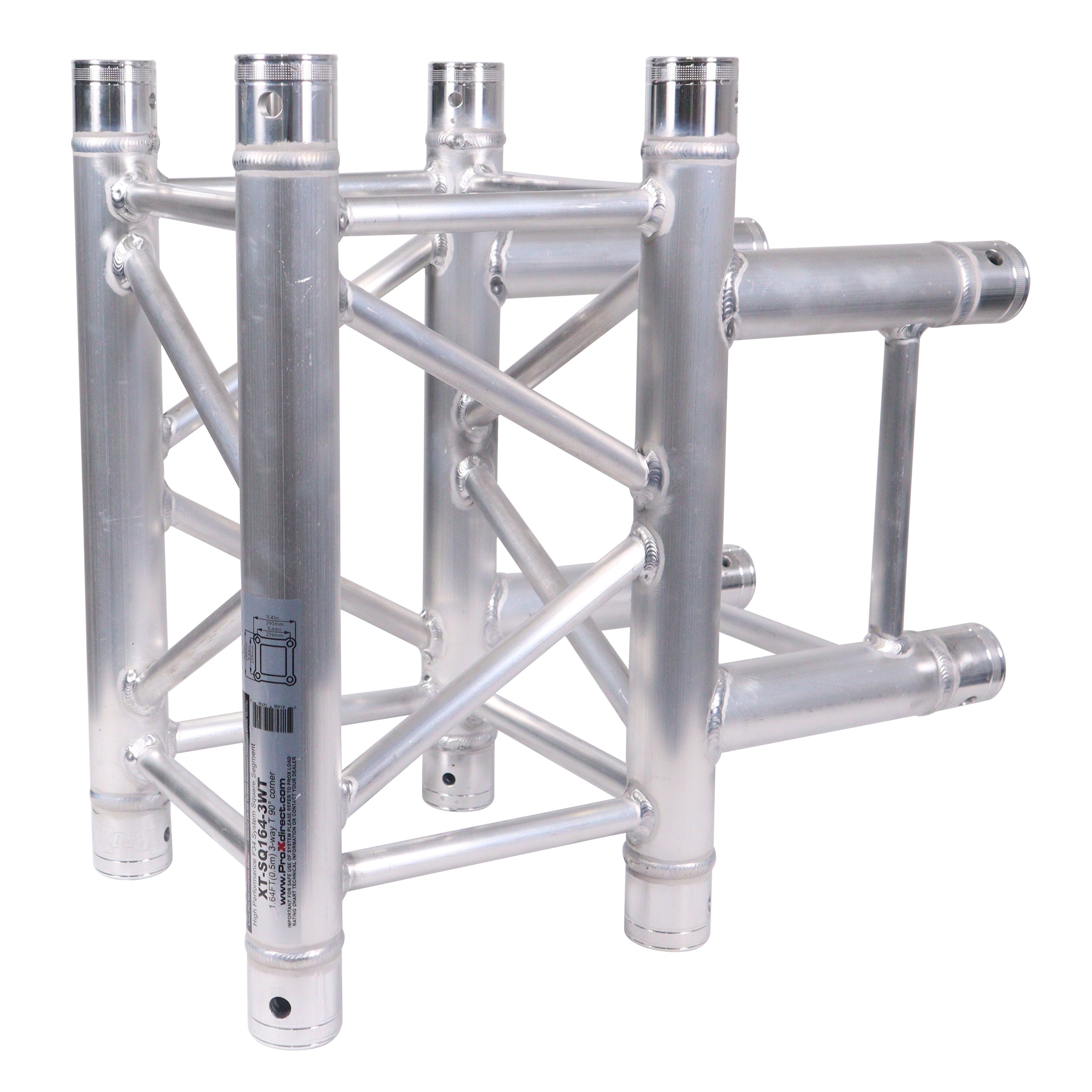 ProX 1.64 3-Way 90 Degree Corner Section T-Section for F34 Conical Truss Segments