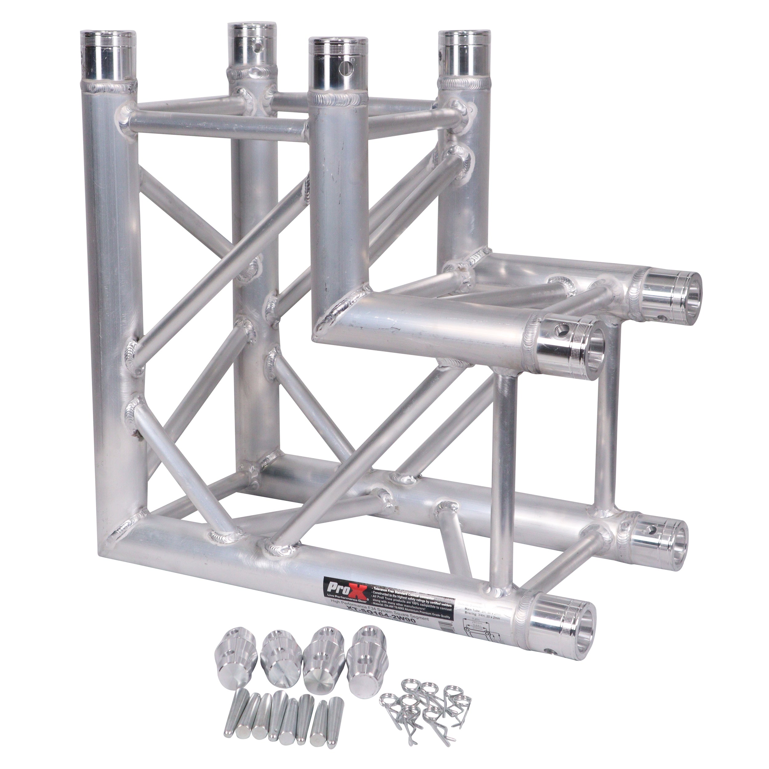 ProX Square Truss Corner 2 Way 90 Degree Angle - 1.64 ft..