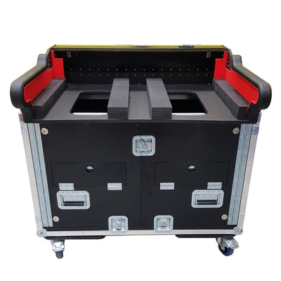 ProX MIDAS M32 Flip-Ready Hydraulic Console Easy Retracting Lifting Case by ZCASE
