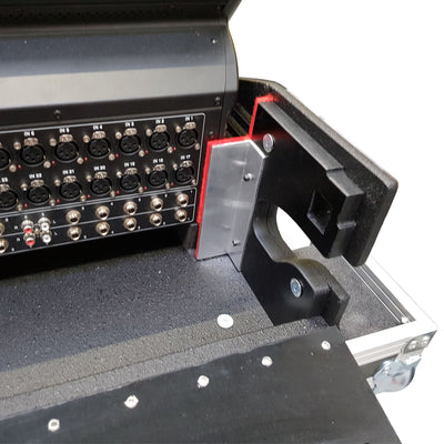 ProX MIDAS M32 Flip-Ready Hydraulic Console Easy Retracting Lifting Case by ZCASE