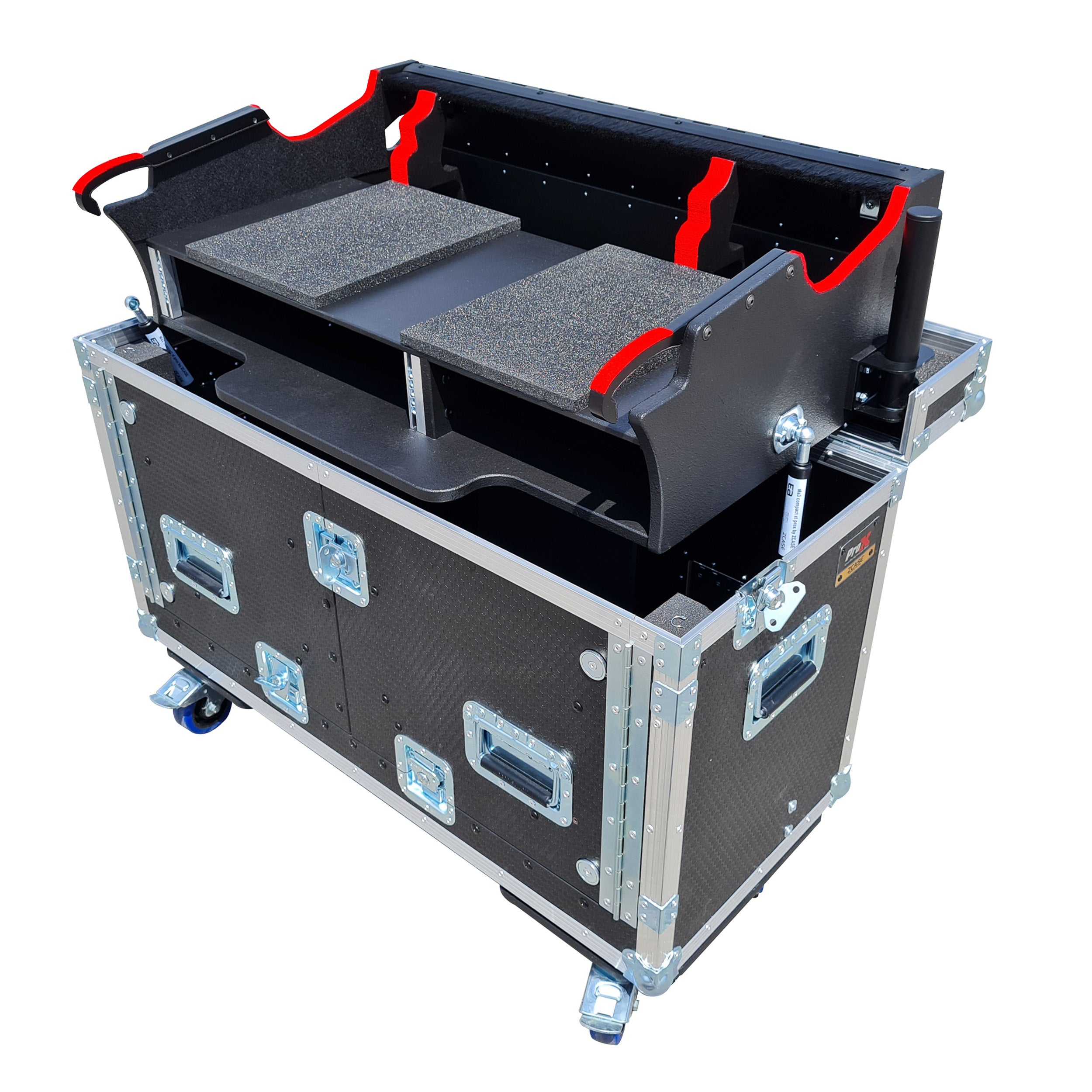 ProX Flip-Ready Easy Retracting Case for grandMA3 Compact XT Console by ZCase
