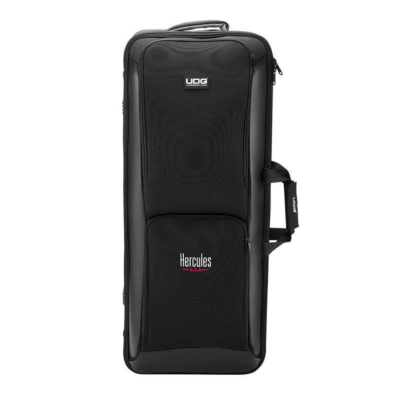 Hercules DJControl T10 Gig Pack - Motorized DJ performance controller with 10” vinyl discs and Backpack