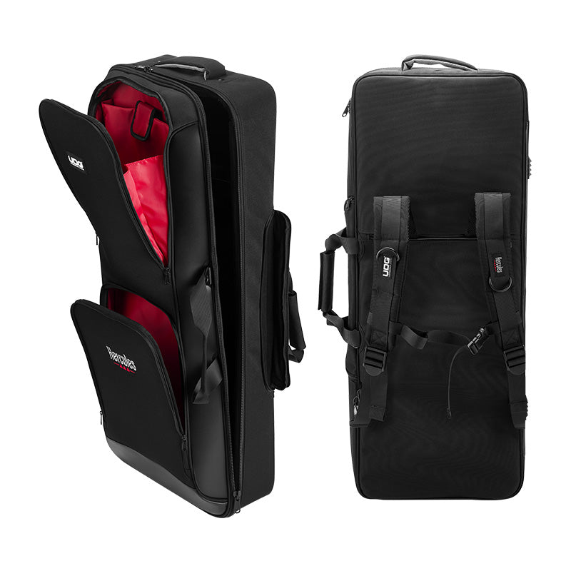 Hercules DJControl T10 Gig Pack - Motorized DJ performance controller with 10” vinyl discs and Backpack