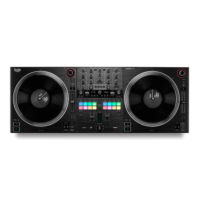 Hercules DJControl T10 - Motorized DJ performance controller with 10” vinyl discs.