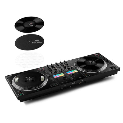 Hercules DJControl T10 - Motorized DJ performance controller with 10” vinyl discs.