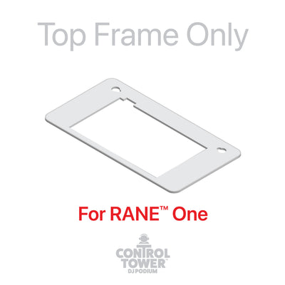 ProX Replacement for Pioneer RANE ONE Top Face Plate for Control Tower DJ Podium White Finish