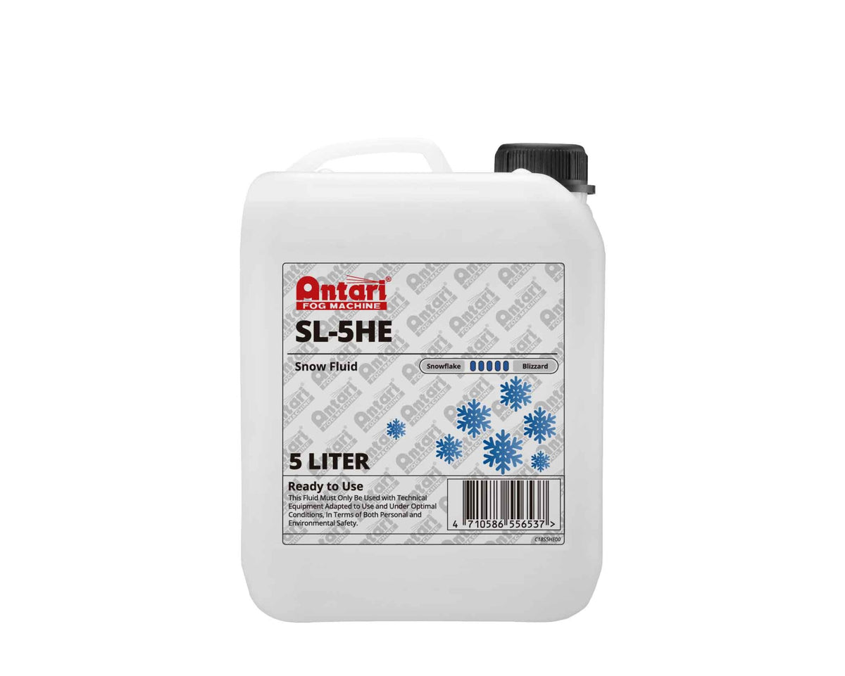 Antari SL-5HE Super Dry Snow Fluid 5 Liter