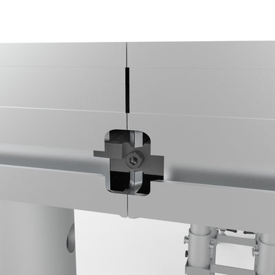 ProX Professional 4 ft x 8 ft Stage Platform with 6 Adjustable Legs 28"–48" Height Modular Event Deck System