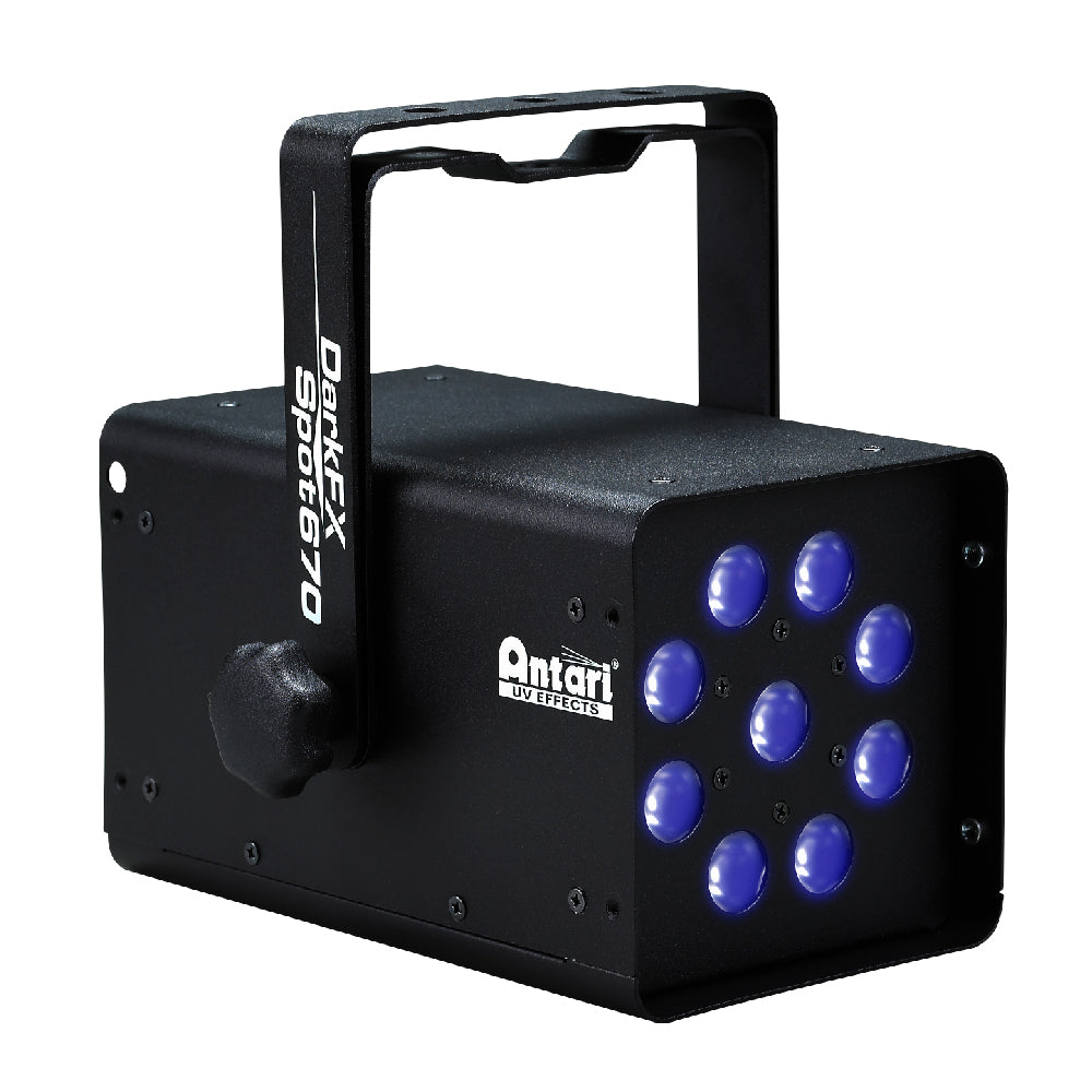 Antari DFX-S670-RDM - S-670 SPOT; 9 x 365nm LED UV Spot