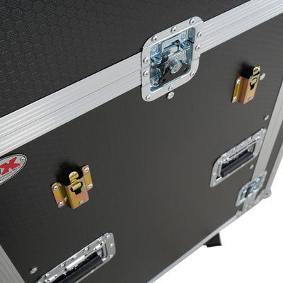 ProX Universal 19 Rack-mount Mixer with 13U Top and 16U Front with 2 Side Work Tables