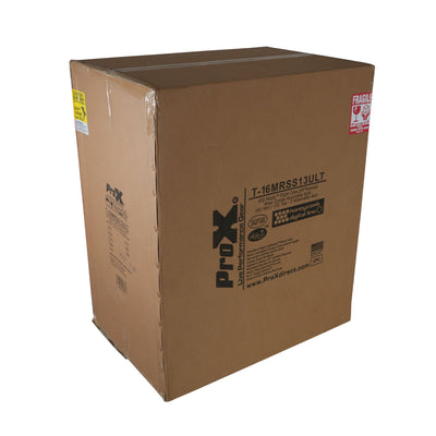 ProX Universal 19 Rack-mount Mixer with 13U Top and 16U Front with 2 Side Work Tables