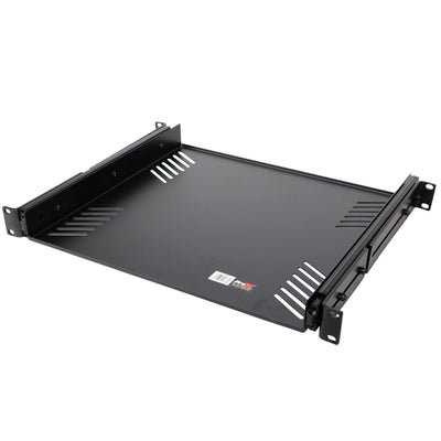 ProX 1U Ventilated Sliding Rack Tray Shelf fits 19" Standard Rack Mount