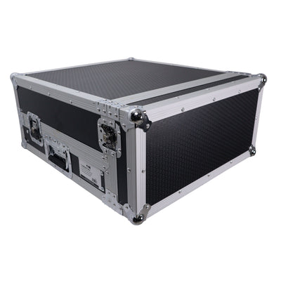 ProX 2U Rack Front and 10U Top Mixer Mobile DJ Combo ATA Flight Style Case