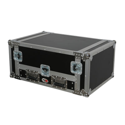 ProX 13U Top Mixer and 2U Rack Combo Flight Case with Laptop Shelf and 3 removable doors