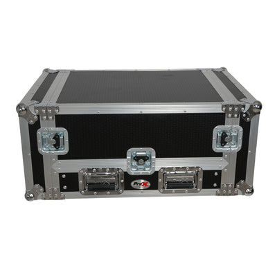 ProX 13U Top Mixer and 2U Rack Combo Flight Case with Laptop Shelf and 3 removable doors