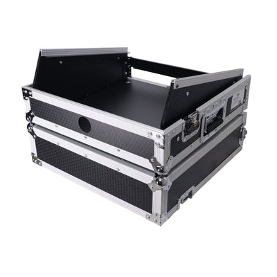 ProX 2U Vertical Rack Mount Flight Case with 10U Top for Mixer Combo Amp Rack