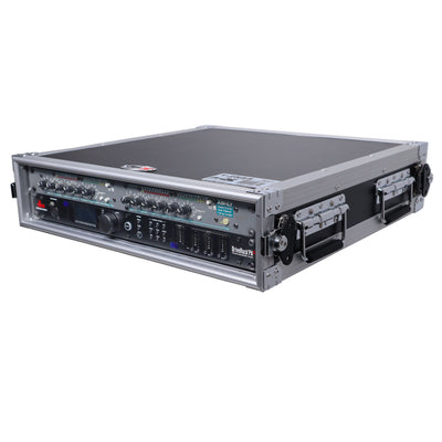 ProX 2U 2 Space Rack Mount ATA Flight Case 19 Inch Depth
