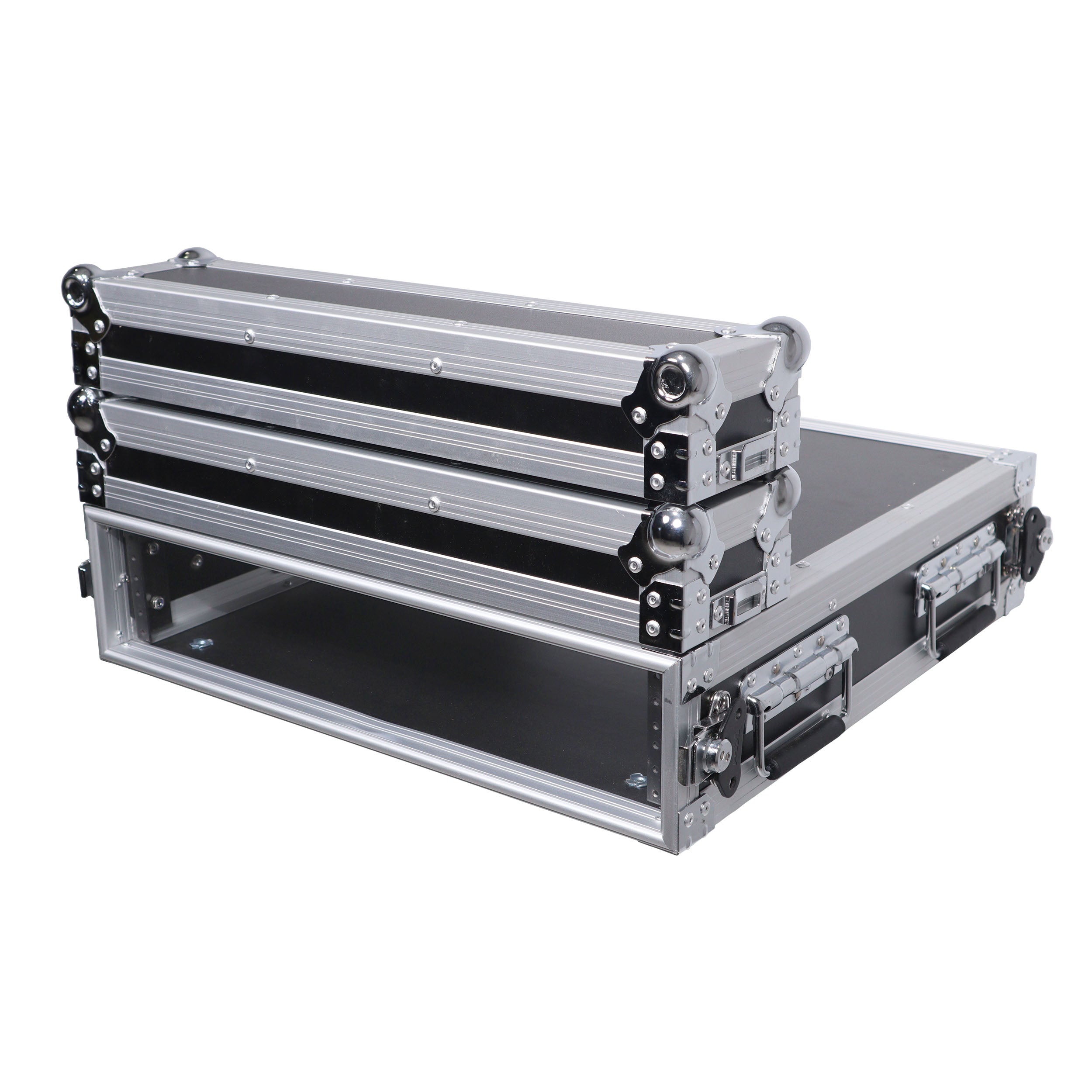 ProX 2U 2 Space Rack Mount ATA Flight Case 19 Inch Depth