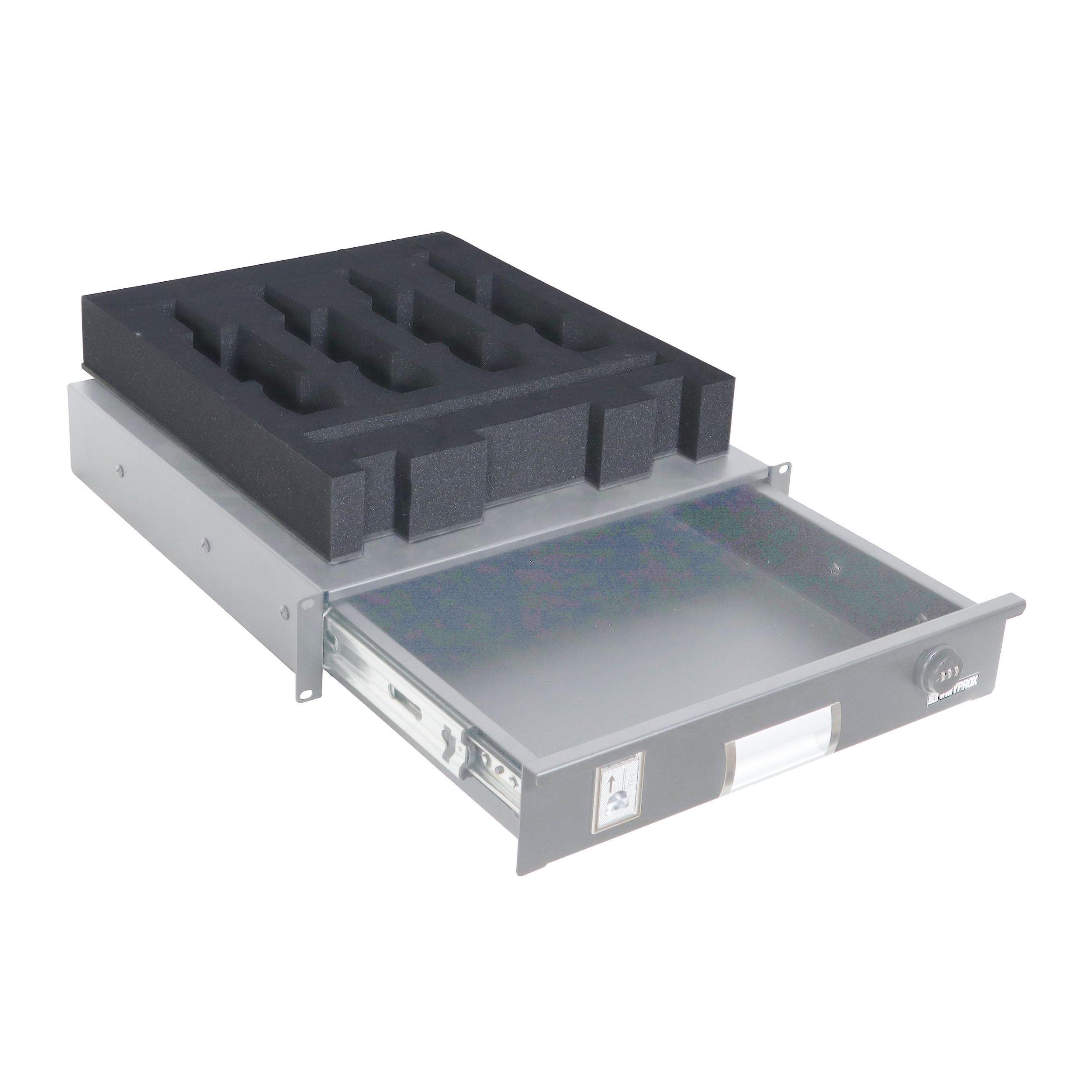 ProX Replacement Foam for 2U rack Rack Drawer Fits 4x Microphone