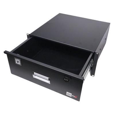 ProX 4U Rack Space 18" Depth Rack Mount Drawer for Audio, DJ, and IT Server rack cases.