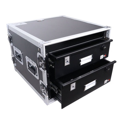 ProX 4U Rack Space 18" Depth Rack Mount Drawer for Audio, DJ, and IT Server rack cases.