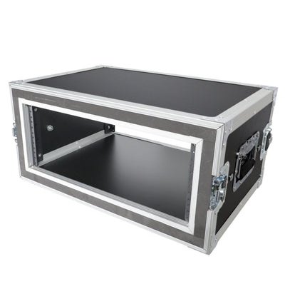 ProX 4U Vertical Shockproof Effects Rack 14" Depth Rail to Rail with Handles