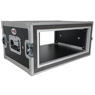 ProX 4U Vertical Shockproof Effects Rack 14" Depth Rail to Rail with Handles