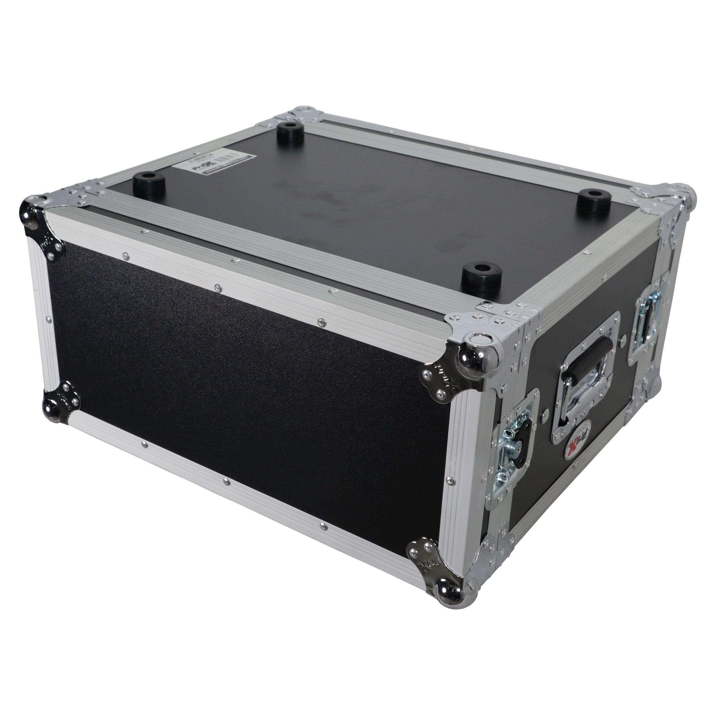 ProX 4U Vertical Shockproof Effects Rack 14" Depth Rail to Rail with Handles