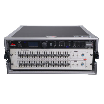 ProX 4U Space Amp Rack Mount ATA Style Flight Case 19 In. Depth
