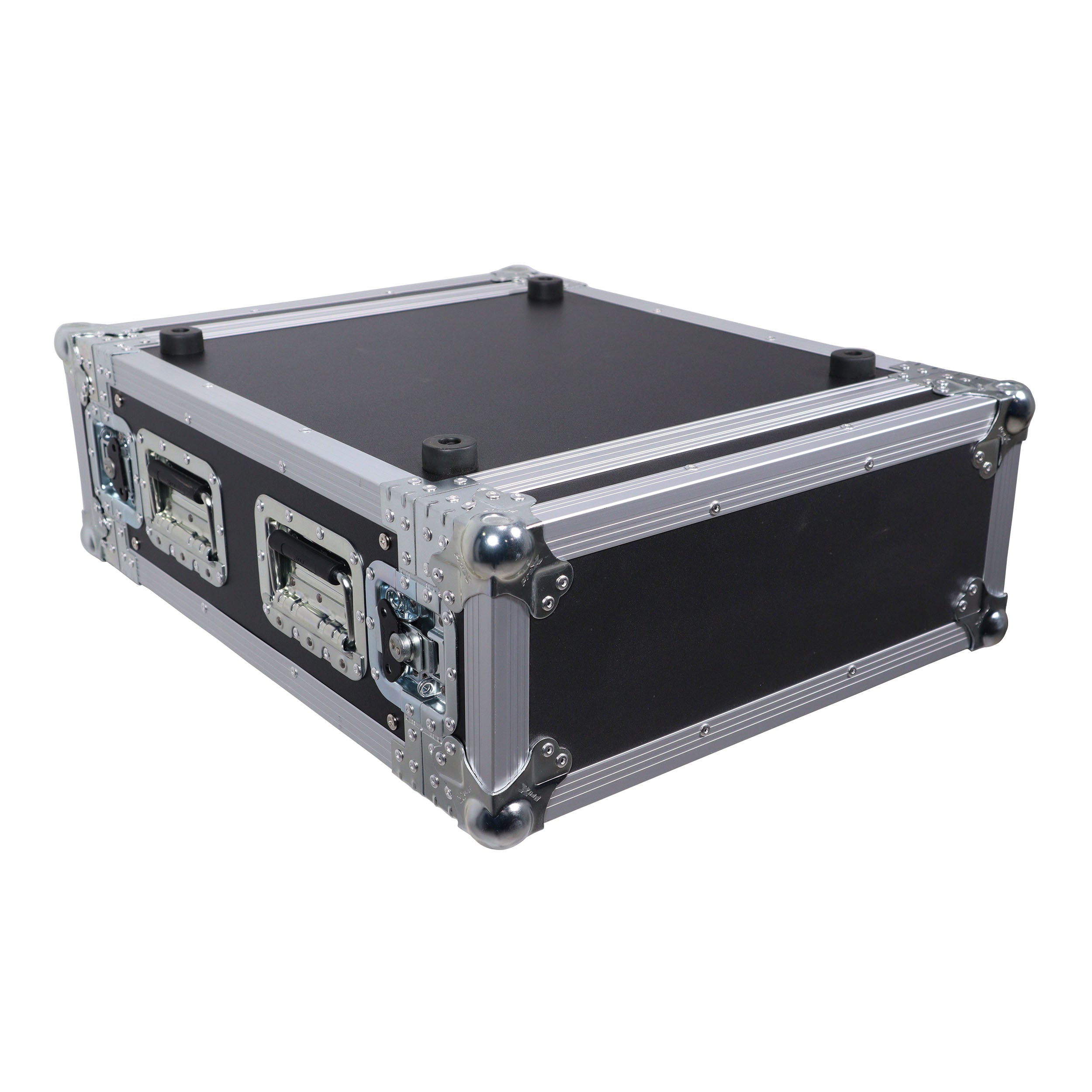 ProX 4U Space Amp Rack Mount ATA Style Flight Case 19 In. Depth