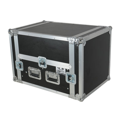 ProX 13U Top Mixer 6U Front Rack Combo Flight Case with Removable Sliding Laptop Shelf