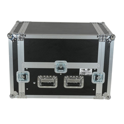 ProX 13U Top Mixer 6U Front Rack Combo Flight Case with Removable Sliding Laptop Shelf