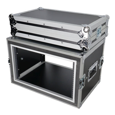 ProX 6U Vertical Shockproof Effects Rack 14" Depth Rail to Rail with Handles