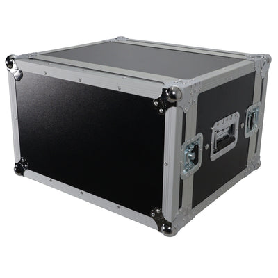 ProX 6U Vertical Shockproof Effects Rack 14" Depth Rail to Rail with Handles