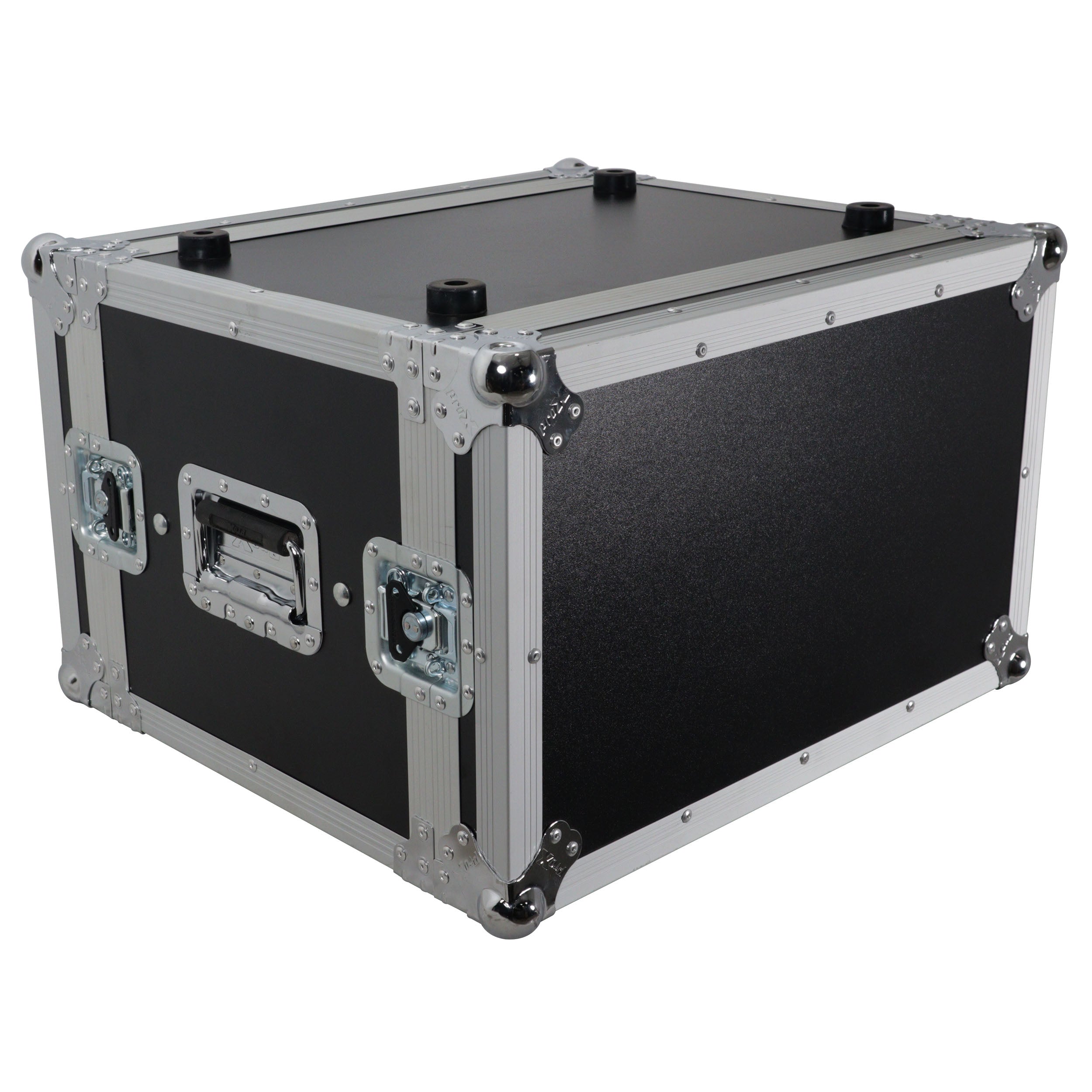 ProX 6U Vertical Shockproof Effects Rack 14" Depth Rail to Rail with Handles