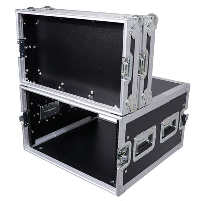 ProX 6U Space Amp Rack Mount ATA Flight Case 19" Depth