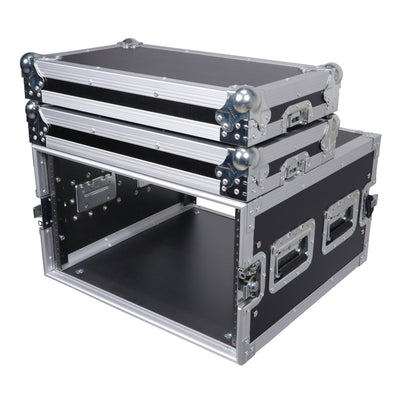ProX 6U Space Amp Rack Mount ATA Flight Case 19" Depth