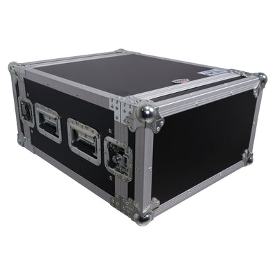 ProX 6U Space Amp Rack Mount ATA Flight Case 19" Depth