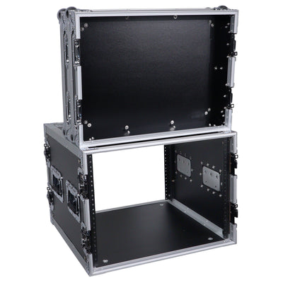 ProX 8U Space Amp Rack Mount ATA Flight Case 19" Depth