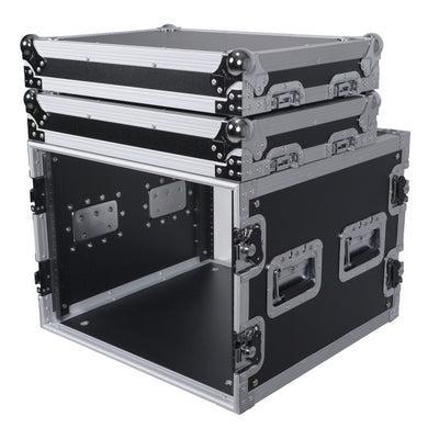 ProX 8U Space Amp Rack Mount ATA Flight Case 19" Depth