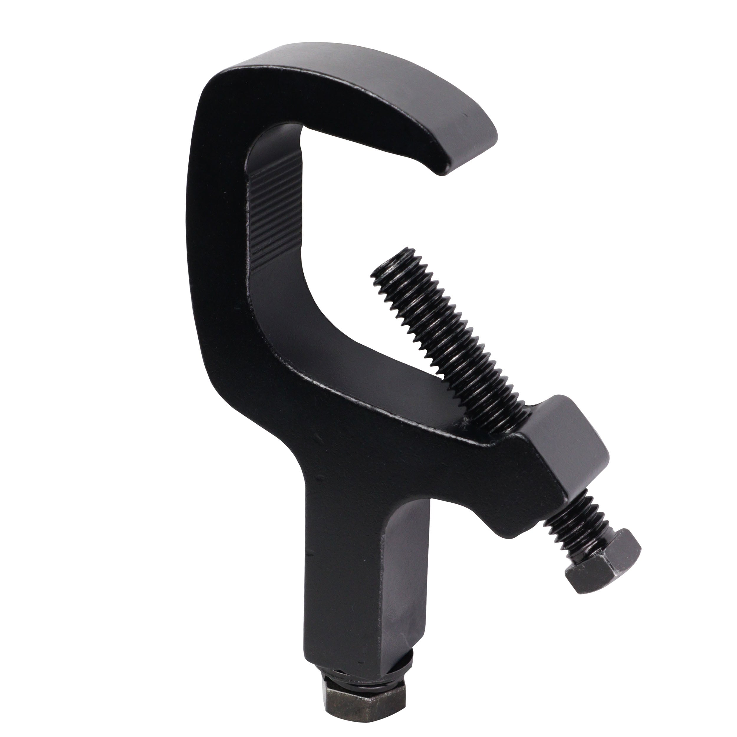 ProX Aluminum C-Clamp for 1.5 to 2" Truss Tube Capacity 330 lbs. Black Finish
