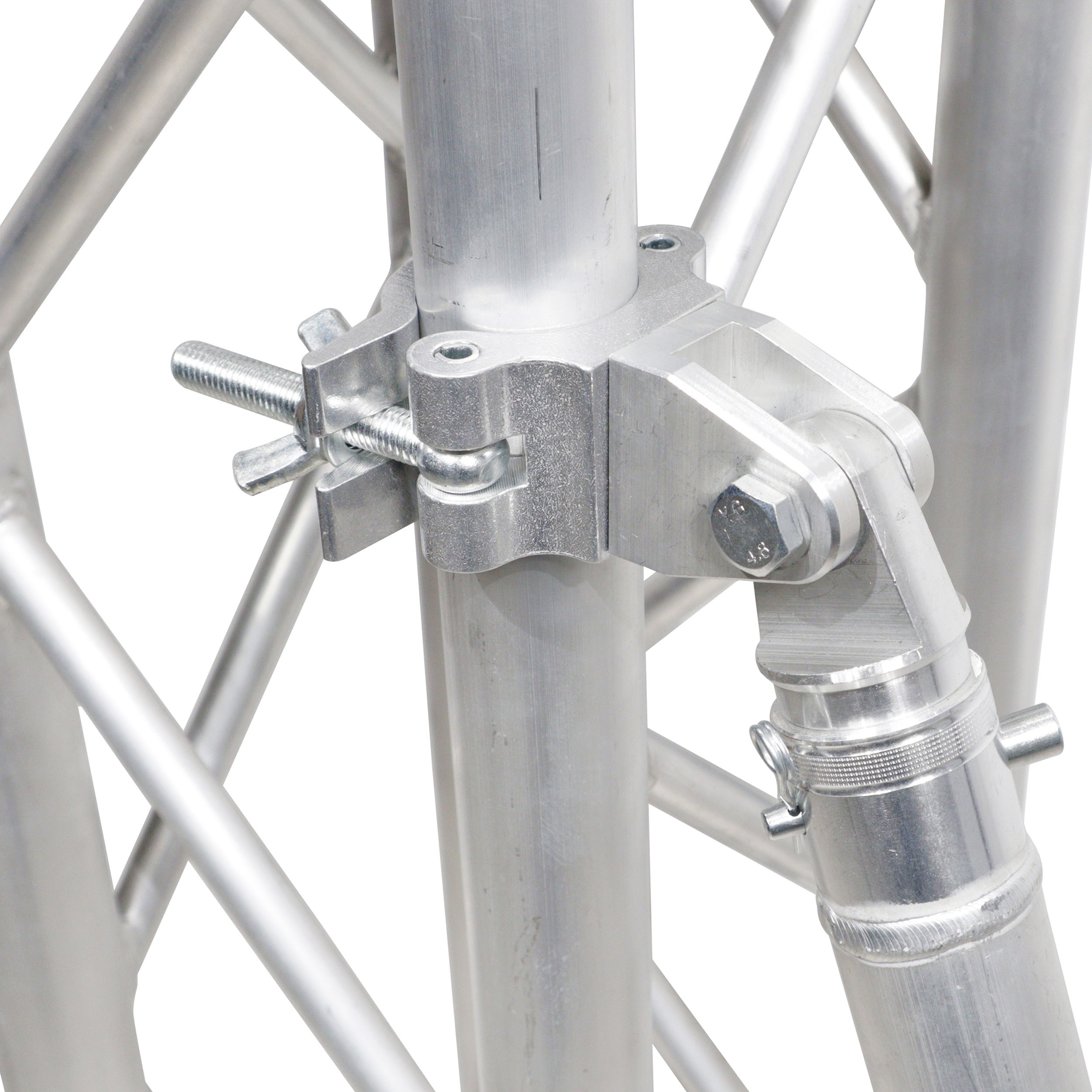 ProX 360º Degree Rotating M10 Clamp with 180º Degree Half Conical Capacity 100 lbs