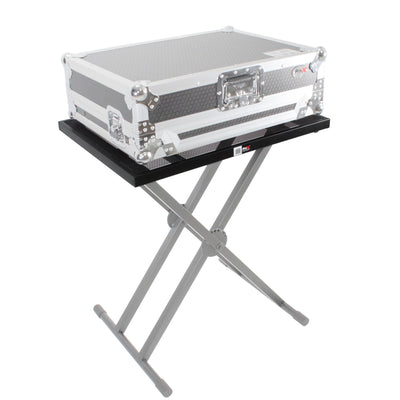 ProX Utility Music Keyboard X Stand Table Top Add on for DJ Controller Flight Case Midi Controllers Laptop